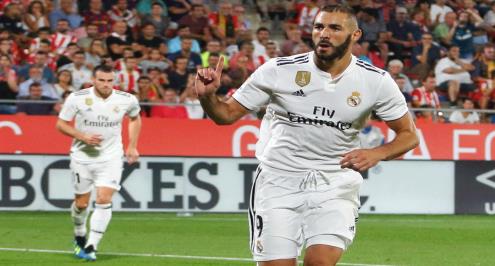 بالفيديو.. بنزيما يقود ريال مدريد لاكتساح جيرونا ليتقاسم صدارة الليجا مع برشلونة